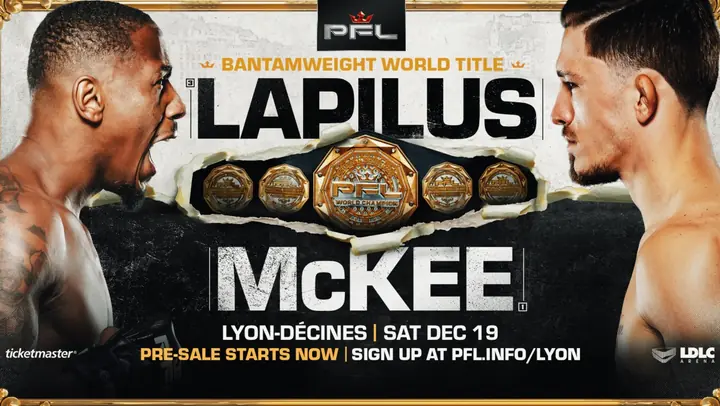 PFL Lyon: Lapilus vs McKee